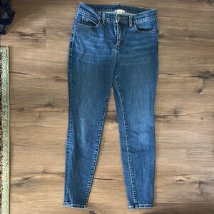 Duluth Trading Co Blue Skinny Jeans Medium Wash
